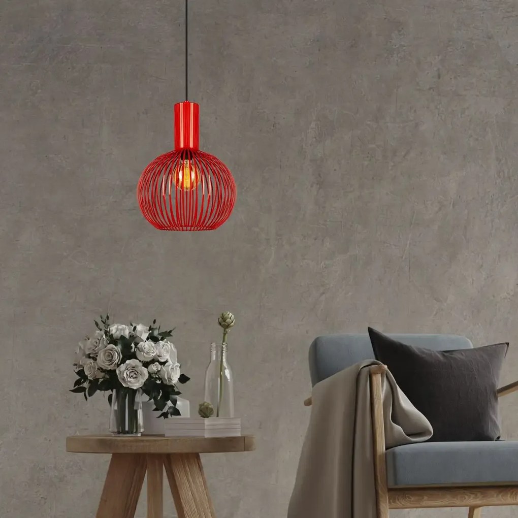 Lustra  rosu  homs ro11437