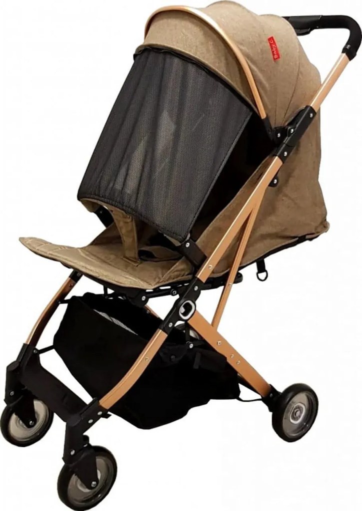 Carucior sport ultracompact pentru copii BABY CARE™ PRO A320, Transformabil in troller, Spatar reglabil in 3 trepte, Pozitie somn , Roti