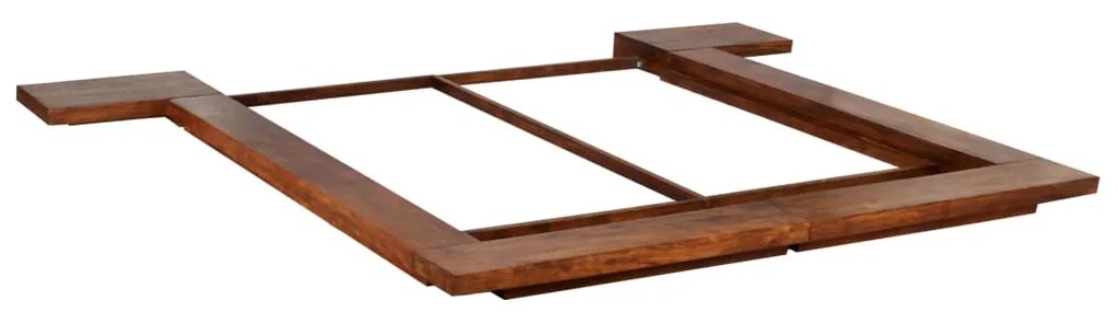 245651 vidaXL Cadru pat futon, stil japonez, 180 x 200 cm, lemn masiv