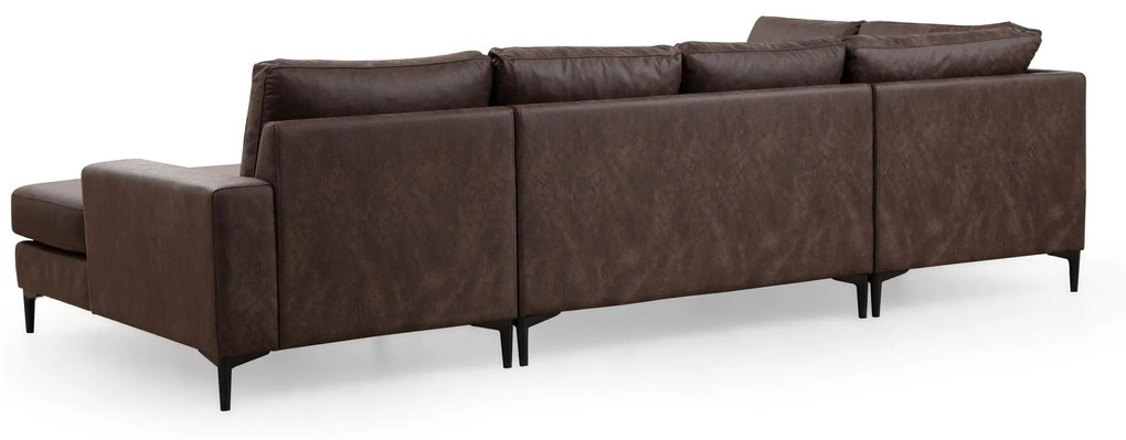 Canapea de colț Porto Corner (EOT-C-02-CHL) - Brown