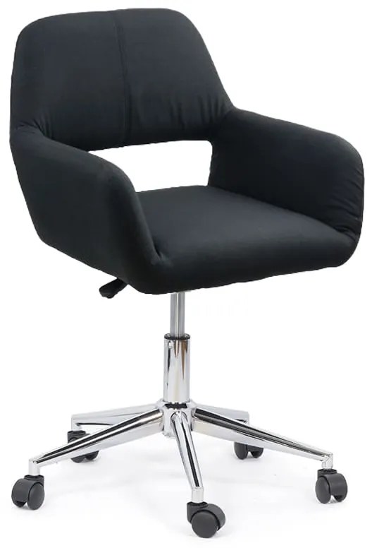 Scaun de birou din stofa OFF 380 negru