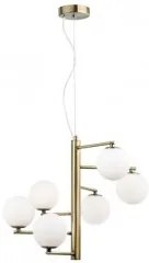 Suspensie moderna 6 becuri G9 Agrigento 1700306001 Nova Luce