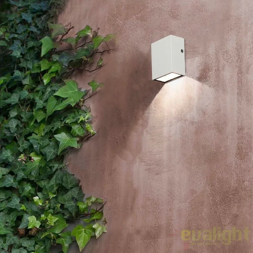 Aplica LED de perete exterior IP44 CANON-2 gri inchis 70566N