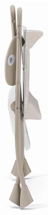 Masa de baie pliabila cu saltea de infasat, cadita anatomica, Volare, Bej deschis