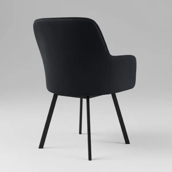 Scaun de sufragerie AMELIA negru