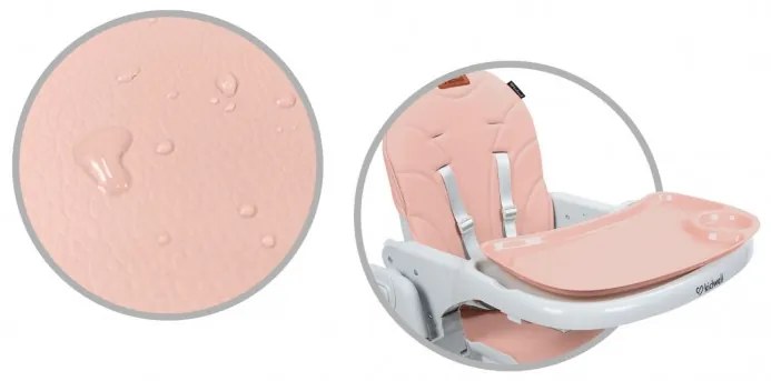 Scaun de masa multifunctional Kidwell BENO - Pink