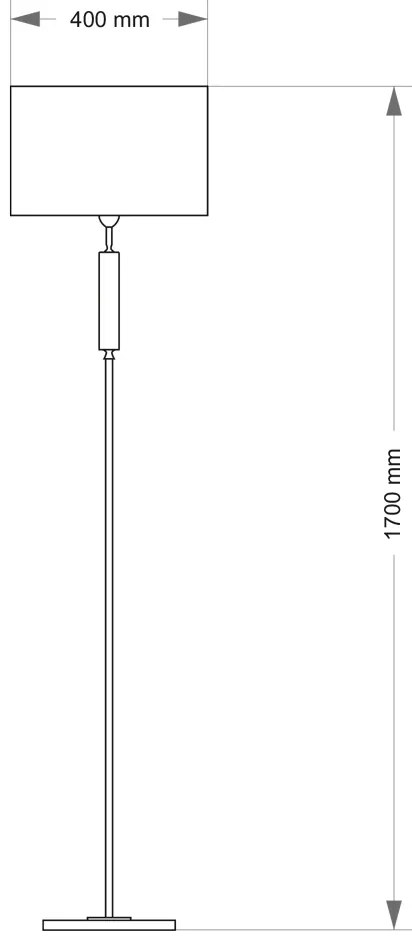 Lampadar modern realizat manual Artu