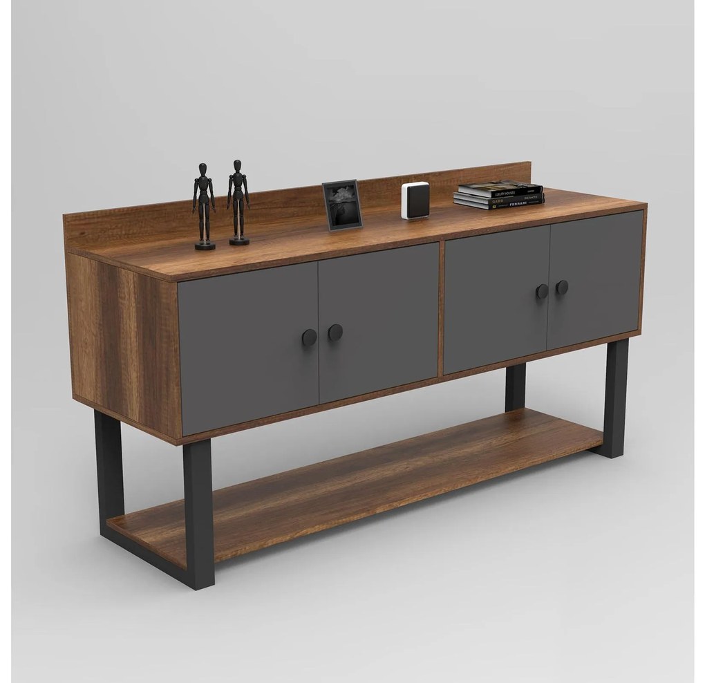 Dulap Minnie 4 (nuc + antracit). 1106471