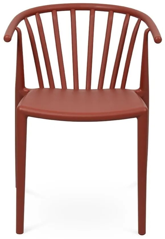 Scaun de grădină maro din plastic Capri – Bonami Essentials
