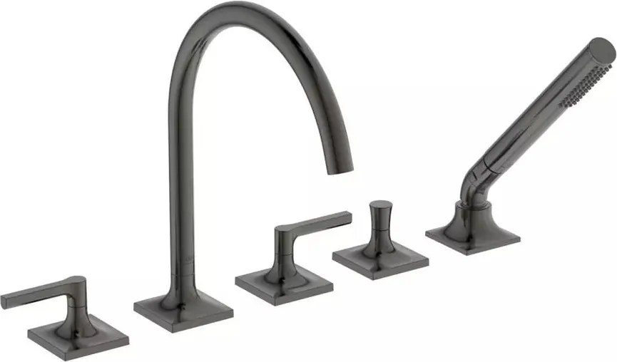 Baterie cada - dus Ideal Standard Atelier Joy Neo gri Magnetic Grey 5 elemente