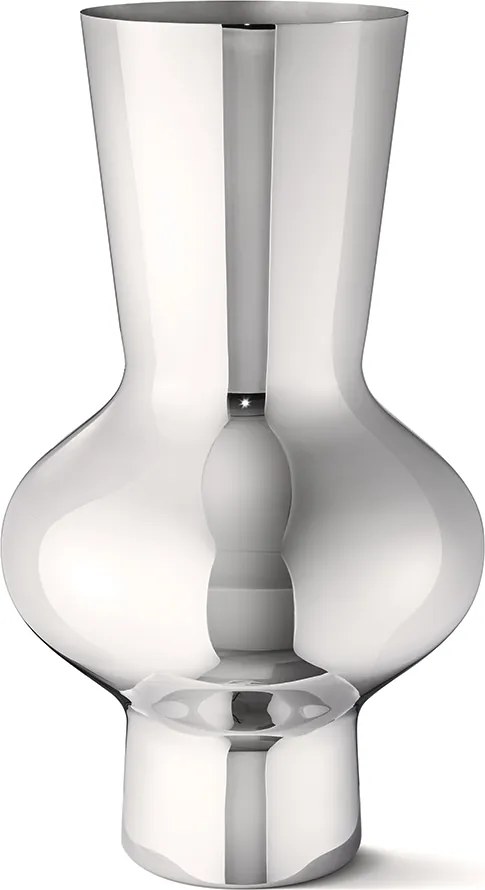 Vază Alfredo din oțel inoxidabil, mare - Georg Jensen