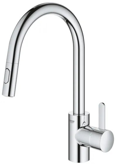 GROHE 31481001 - Baterie pentru chiuvetă EUROSMART COSMOPOLITAN, crom lucios