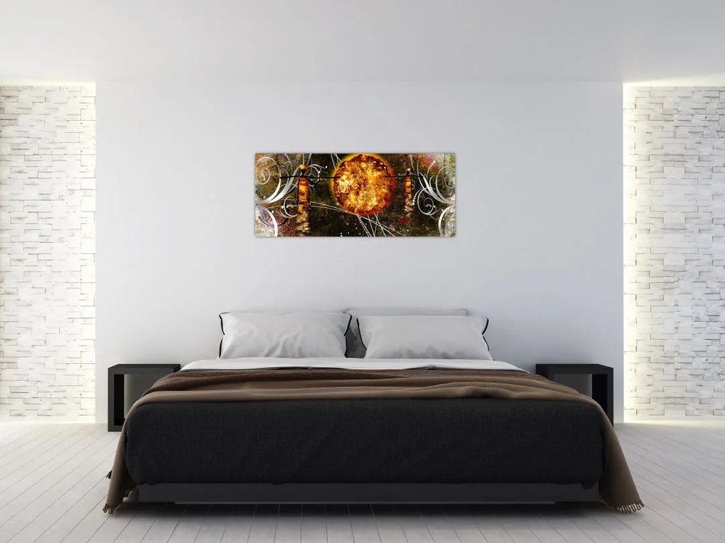 Tablou cu pictură epochală străveche (120x50 cm)