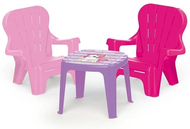 SET DE MASA CU SCAUNE - UNICORN - DOLU (D2503)