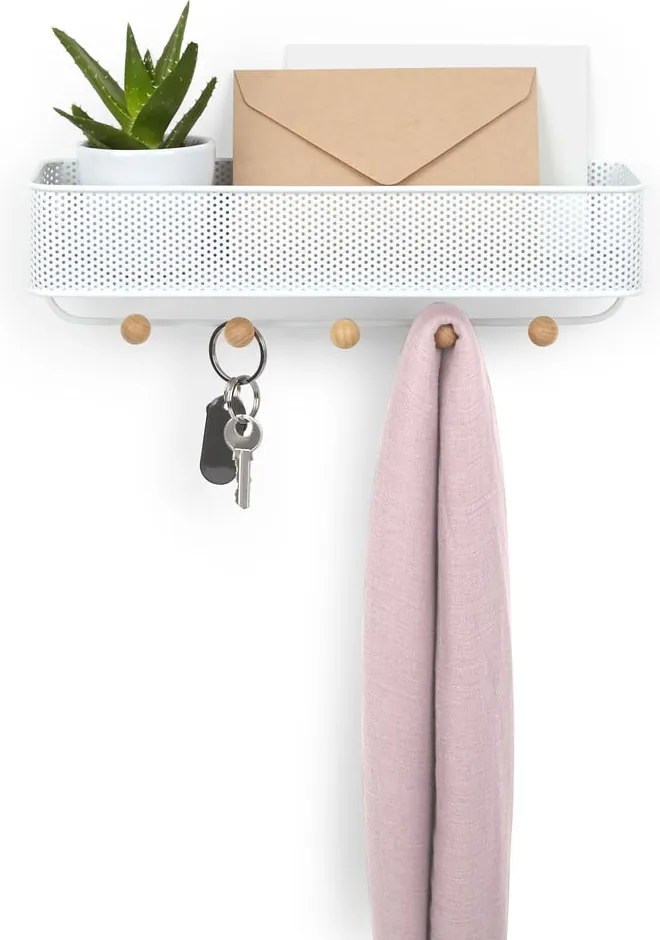 Cuier pentru chei de montat pe perete din metal Estique – Umbra