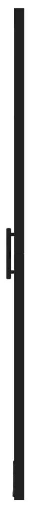 Usa de dus, negru, 81 x 195 cm, sticla securizata 81 x 195 cm