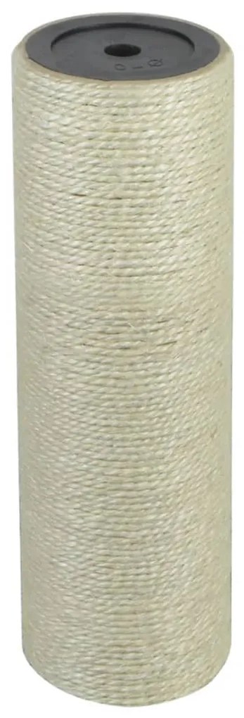 vidaXL Ansamblu de joacă pentru pisici 8x25 cm, 10 mm Bej