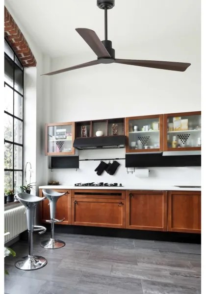 Ventilator de tavan FARO 33478 NASSAU d. 128 cm + telecomandă