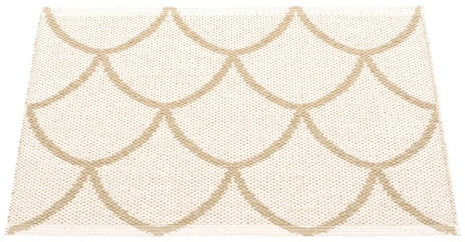 Covor pentru exterior și interior bej 70x50 cm Kotte Sand – Pappelina
