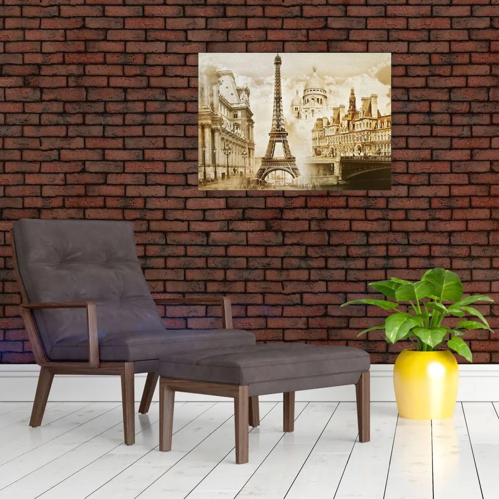 Tablou - Monumente din Paris (70x50 cm)