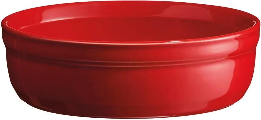 Formă din ceramică pentru crème brûlée Emile Henry, ⌀ 12 cm, roșu