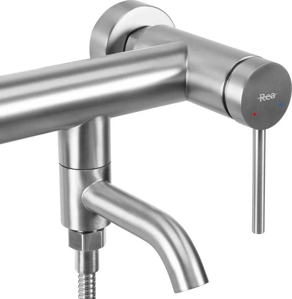 Baterie pentru cadă REA Clif Brush Nickel