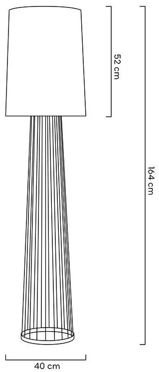 Lampa de podea cu aspect elegant Home Straight