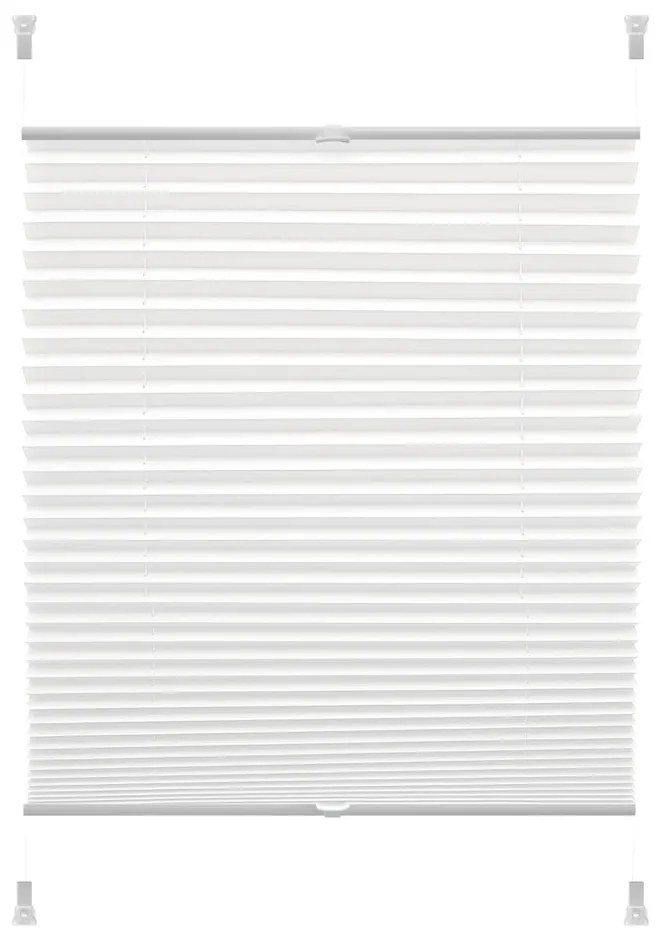 Jaluzea albă 97x150 cm Plisé Verona Termo – Gardinia