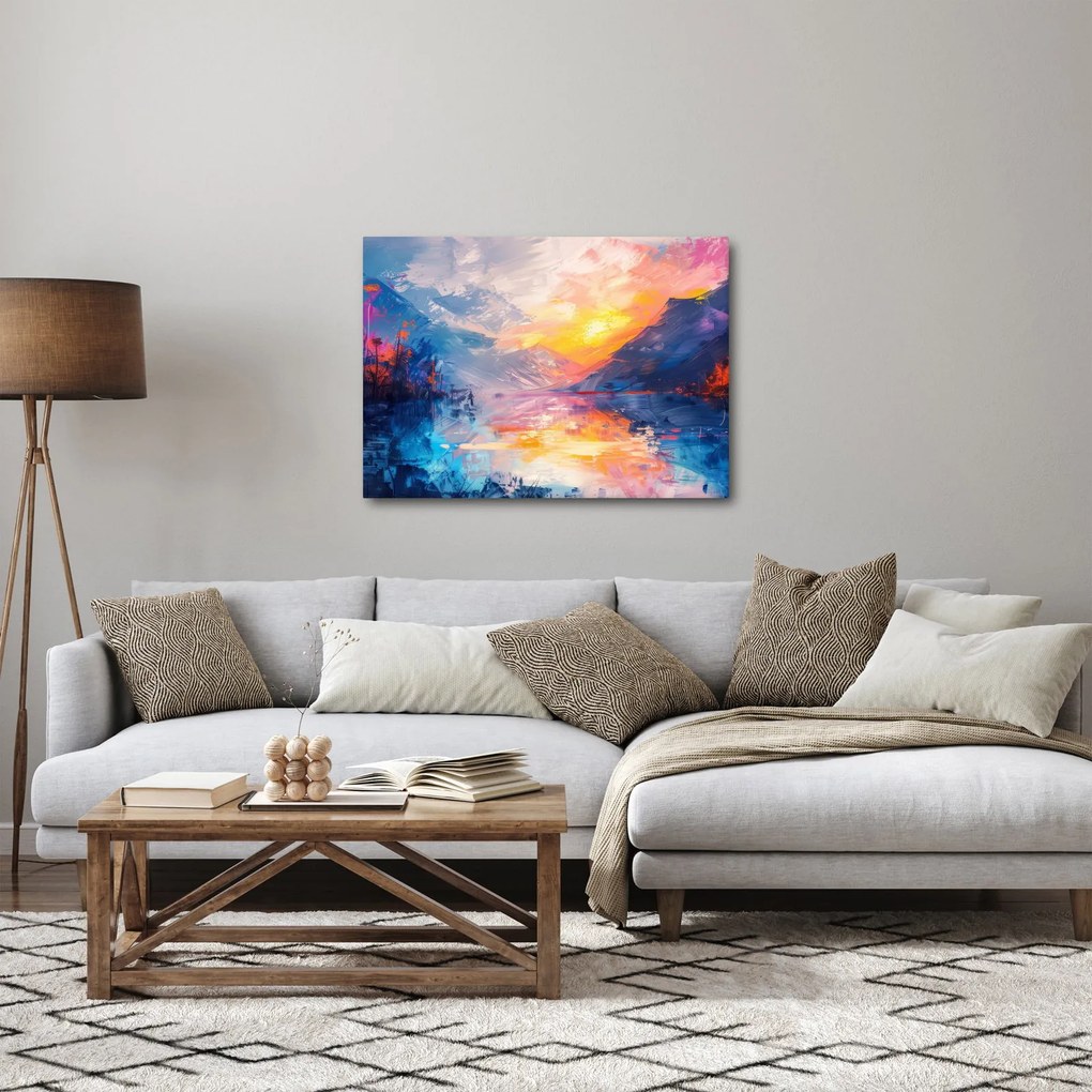 Tablou - Pictura peisajului (70x50 cm)