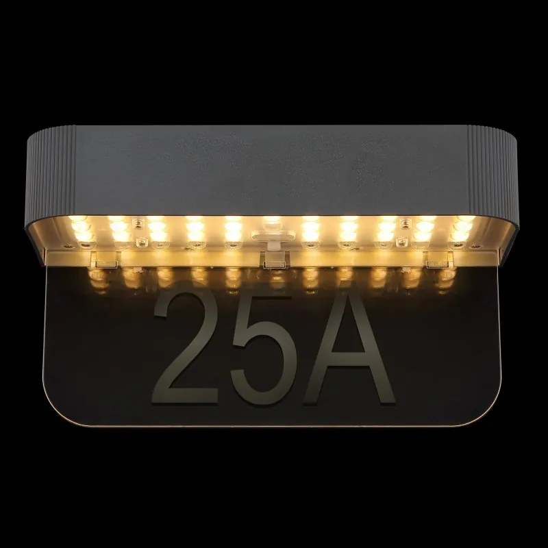 Aplica solara LED iluminat numar de casa IP54 SOLAR