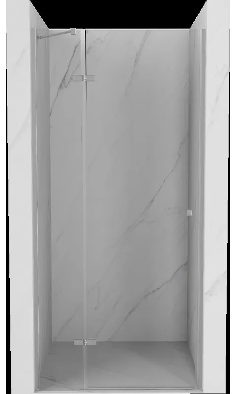 Mexen Roma ușa de duș cu balamale 95 cm, transparent, Crom - 854-095-000-01-00