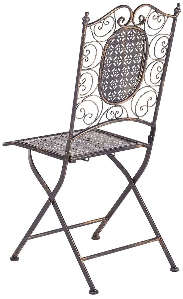 Set 2 buc. scaune de grădină Beatriz (negru). 1035742
