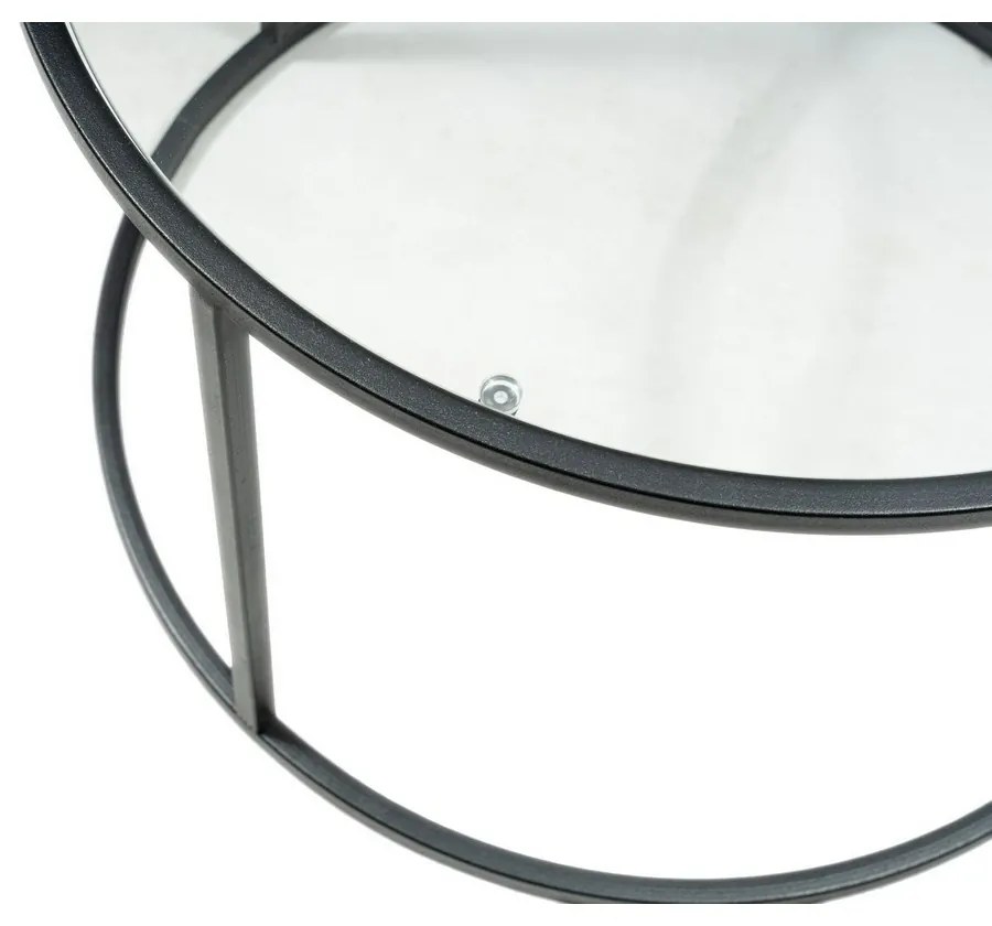Măsuță de cafea Berlin Black, 60 cm