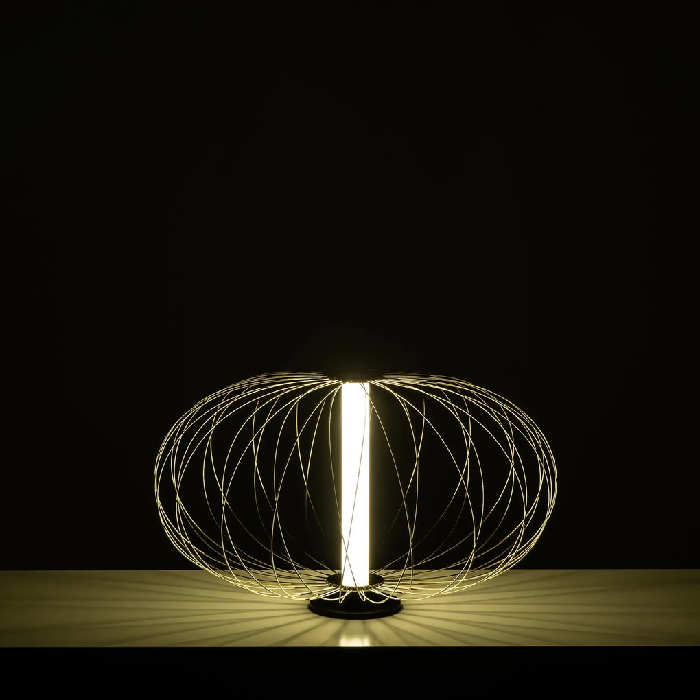 STONES Lampă de masă LED50cm X 50cm H. 29cm | Aosom Romania