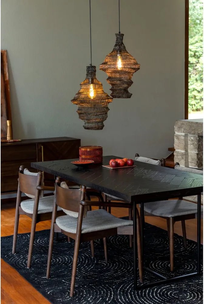 Masă de dining cu aspect de lemn de acacia 90x180 cm Class – Dutchbone