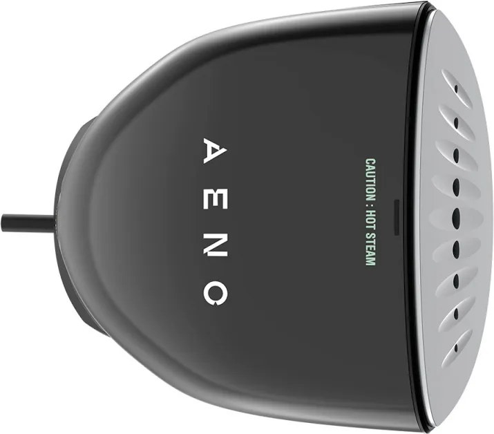 La mâna a doua: Aparat de calcat cu aburi AENO AGS0003, 1500 W, 0.250 L, 3 trepte, Inaclzire rapida, 180C, Negru