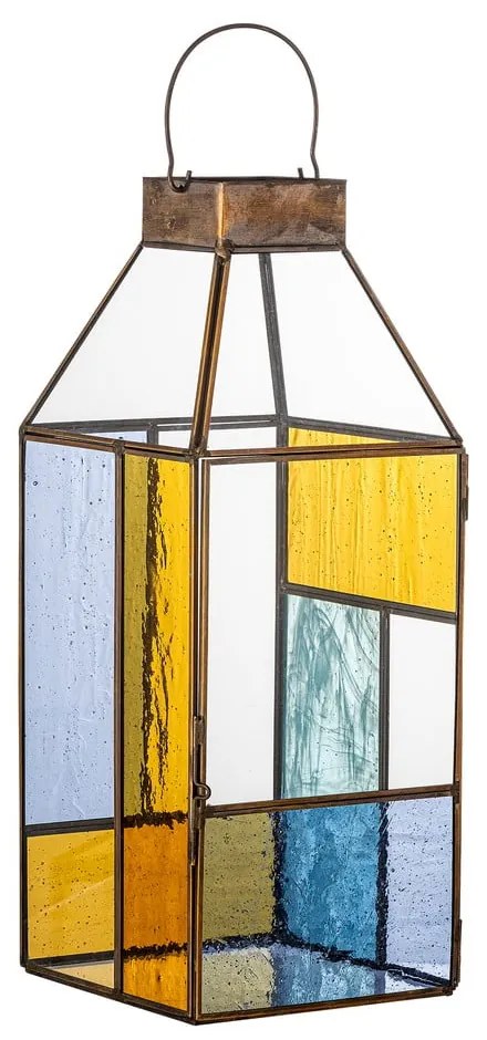 Felinar din sticlă (înălțime 38 cm) Drew – Bloomingville