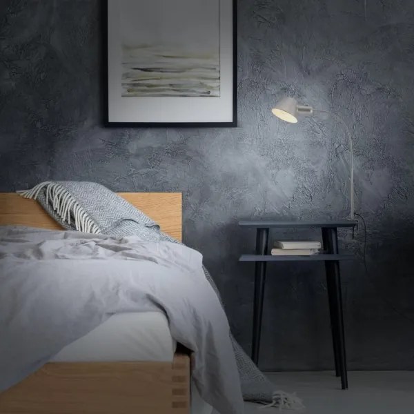 Lampă flexibilă de masă cu clemă Brilo 1xE27/10W/230V argintiu