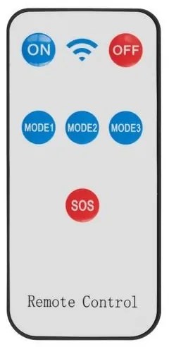 Reflector solar LED cu senzor INTEGRA LED/3W/3,7V IP44 + telecomandă