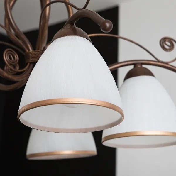 Lustră pe lanț RETRO II 5xE27/60W/230V