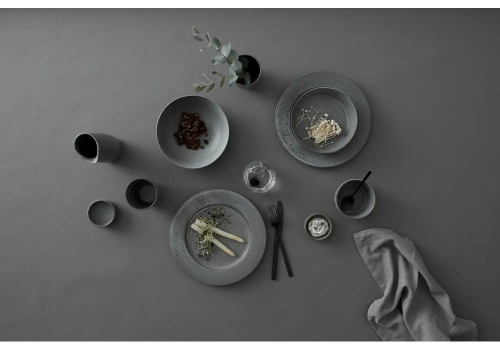 Latieră gri din ceramică 500 ml Grey/Grey – Bitz