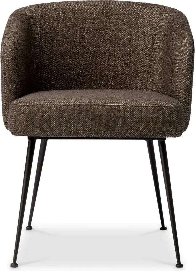 Scaun elegant design LUX Aiden, Renato brown