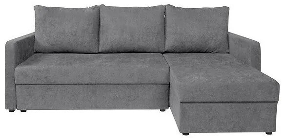 Colțar Boston 266Cutie de pat, 218x143x93cm, 121 kg, Picioare: Plastic