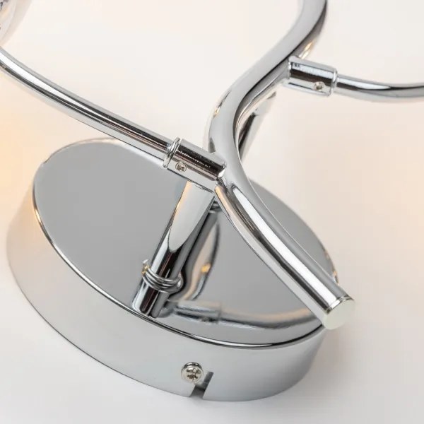 Aplică LED Brilagi MISTEL 3xG9/3W/230V crom lucios/fumuriu