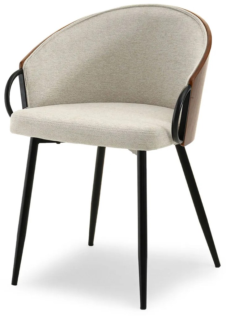 Scaun Elviria K (nuc + negru). Promo -9%. 1111040