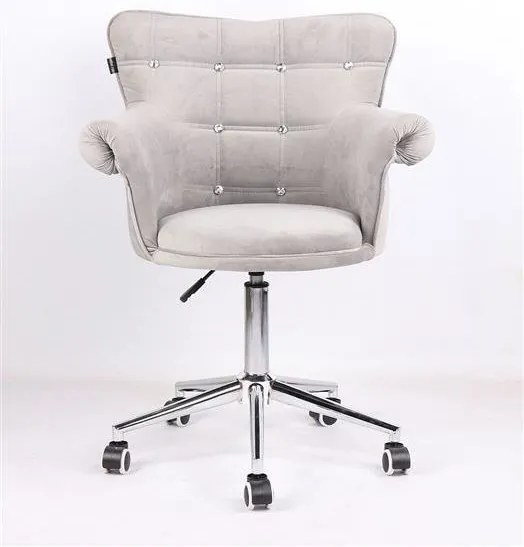 HR804CK SCAUN CATIFEA GRI OŢEL