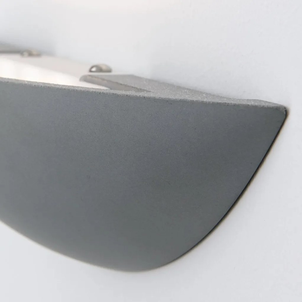 Aplica LED din ceramica GYPSUM gri