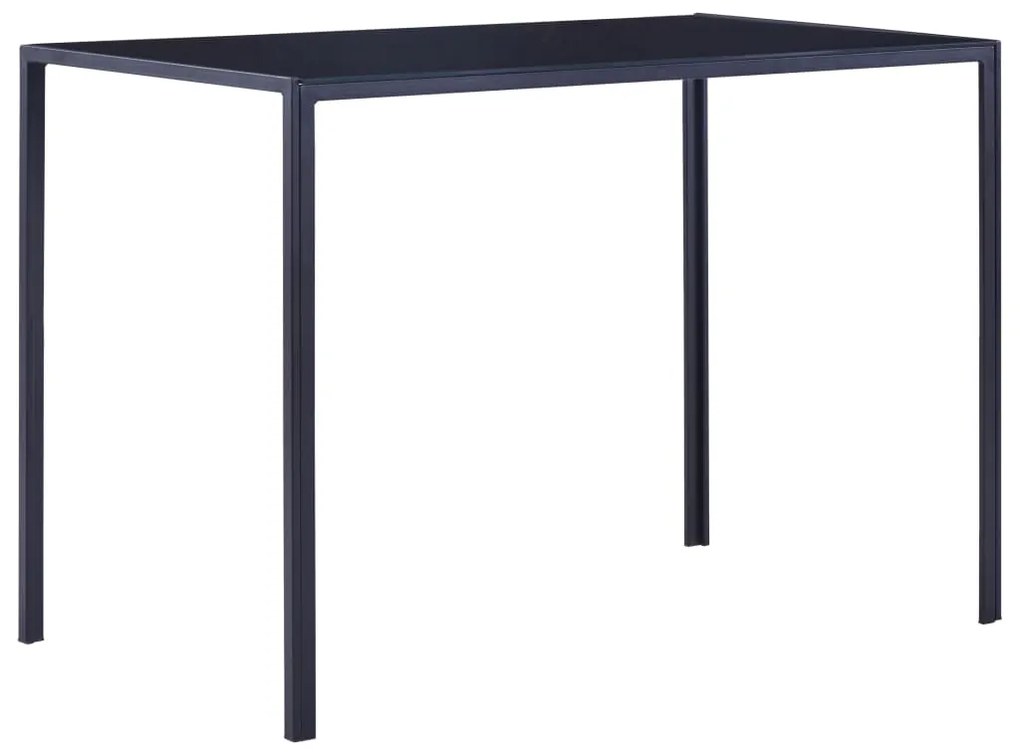 281703 vidaXL Set mobilier de bucătărie, 5 piese, albastru