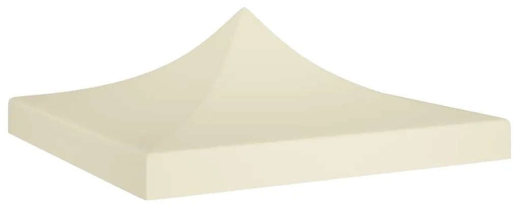 vidaXL Acoperiș pentru cort de petrecere, crem, 2 x 2 m, 270 g/m²