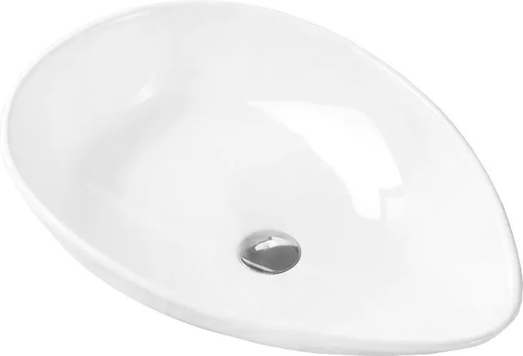 Mexen Livia chiuvetă pe blat 65 x 44 cm, albă - 21416500